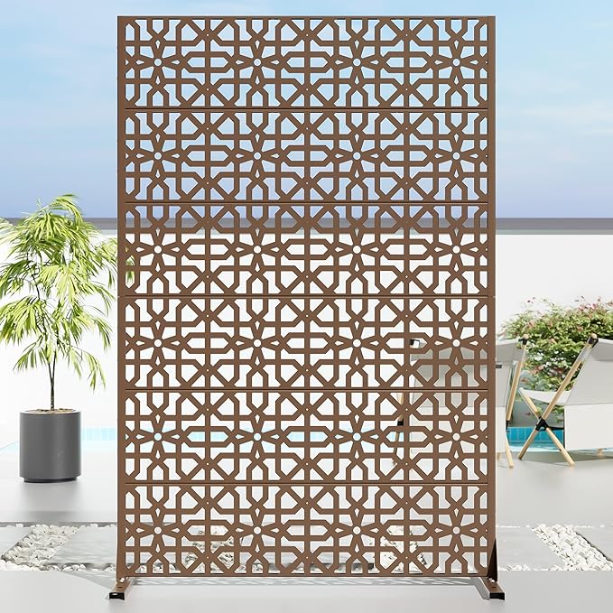 Casaphoria Metal Privacy Screen Outdoor by Casaphoria