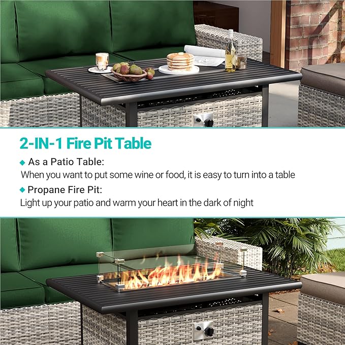 7-Piece Outdoor Patio Furniture Set - Image 7
