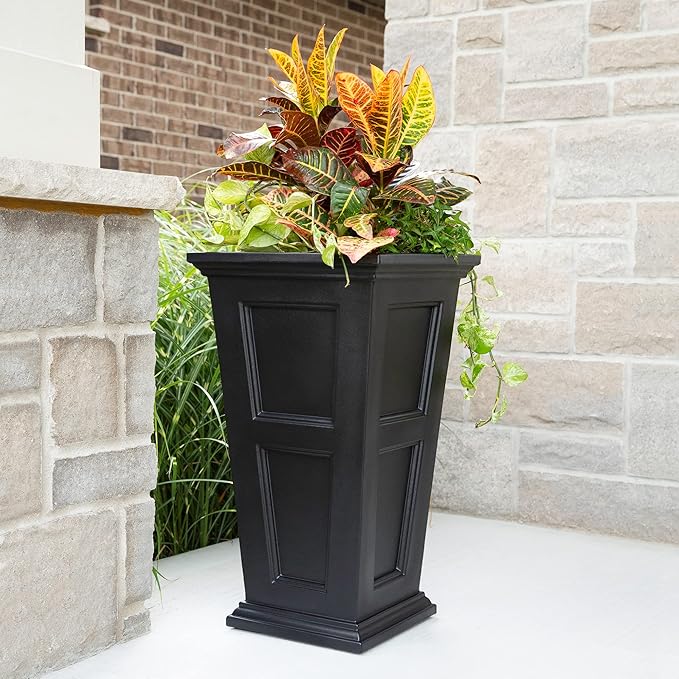 Mayne Fairfield 34-Inch Tall Planter – Weather-Resistant Self-Watering - Image 3