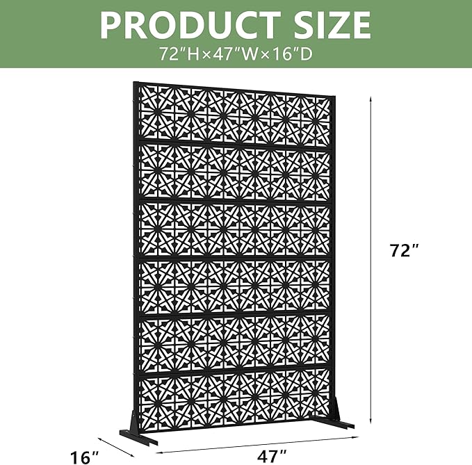 Casaphoria Metal Privacy Screen Outdoor - Image 5