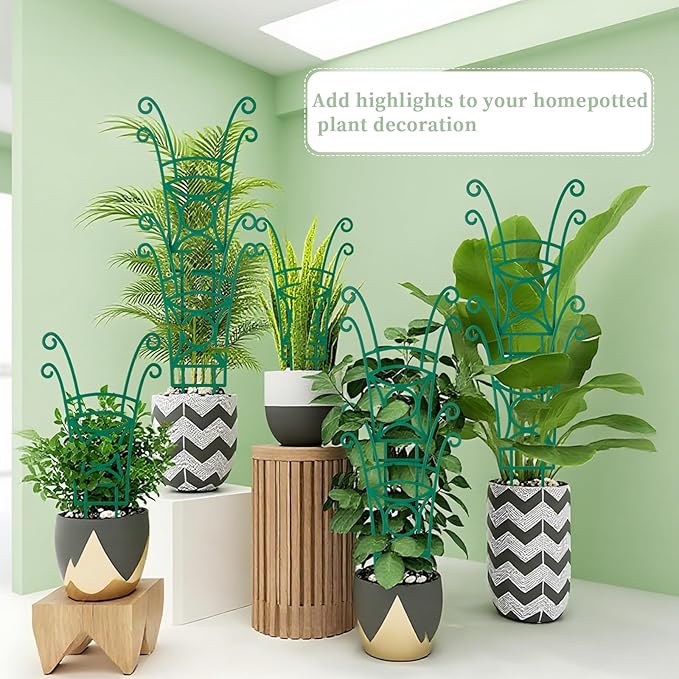 12 Pack Stackable Plant Trellis - Image 7