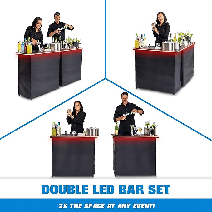 GoBar Portable Double Bar Table Set - Image 4