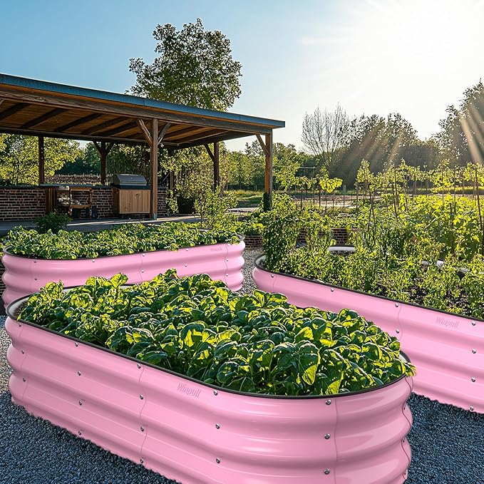 Raised Garden Bed Kit, Large Metal Raised Beds - Image 7