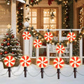 Ultimate Unicorn Christmas Lollipop Pathway Lights by UltimateUnicorn