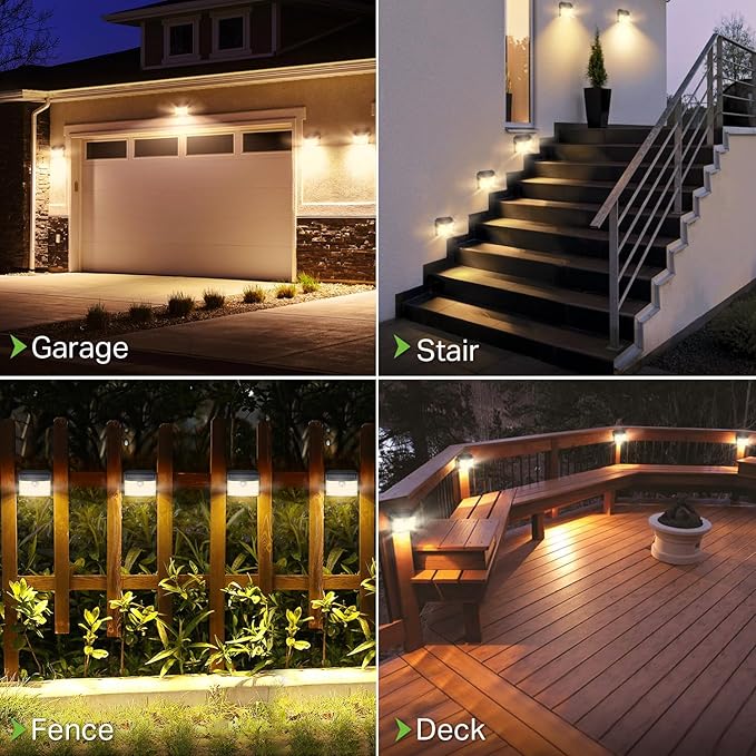 CLAONER Solar Lights Outdoor, Wireless Motion Sensor Lights, IP65 Waterproof - Image 2