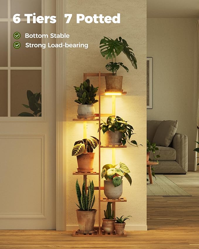 Bamworld Bamboo Plant Stand - Image 5