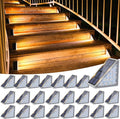 VOLISUN Solar Stair Lights 24 Pack, Solar Step Lights Outdoor Waterproof IP67 by VOLISUN