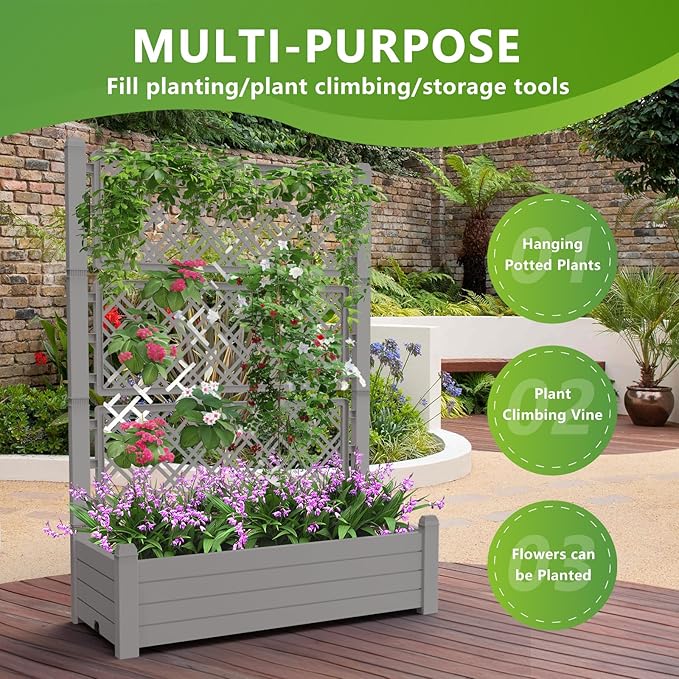 EasyUp Raised Garden Bed with Trellis - Image 4