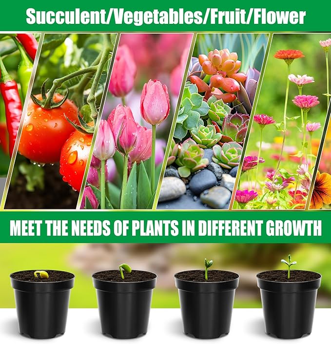 40 Pack 4 Inch Plant Nursery Pots - Image 5