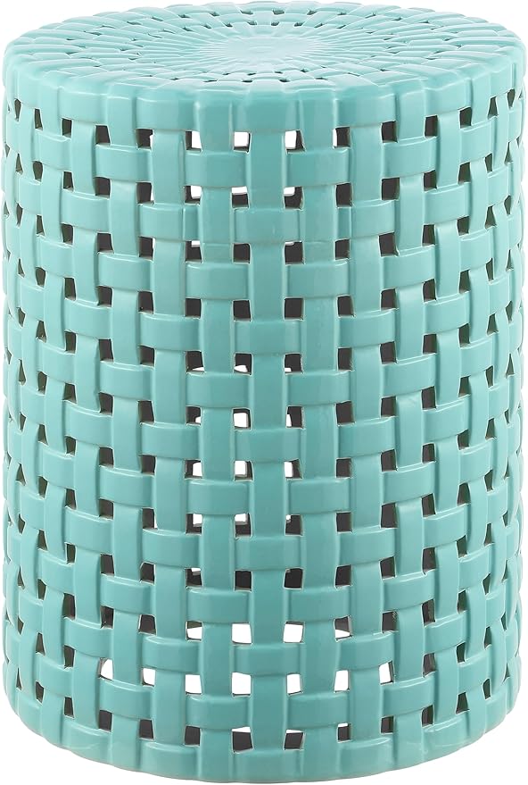 SAFAVIEH Home Collection Sayre Robins Egg Blue Ceramic 18-inch Decorative by SAFAVIEH