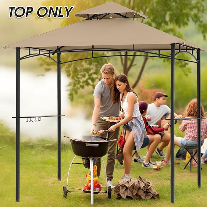 MASTERCANOPY Grill Gazebo Replacement Canopy Top - Image 8