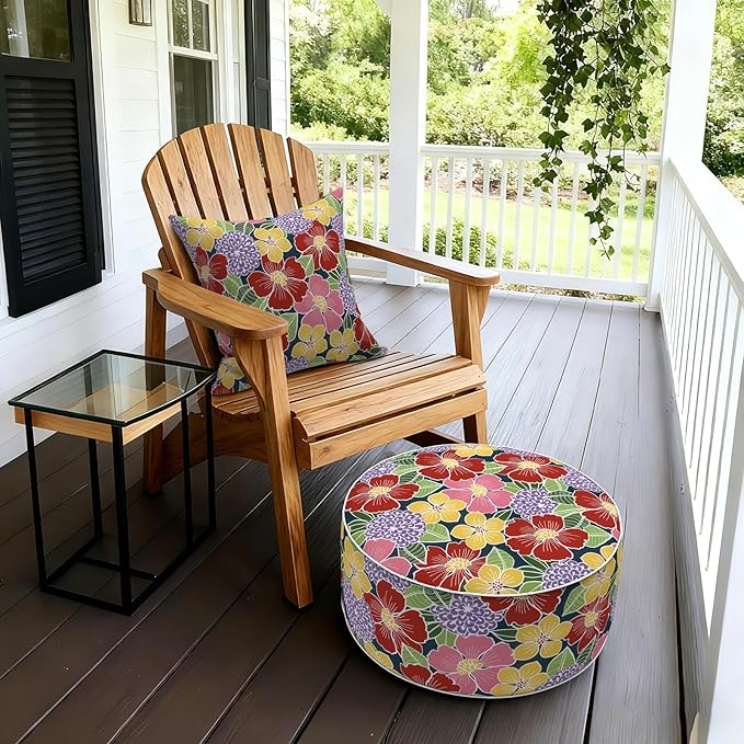 LVTXIII Inflatable Stool Ottoman Footrest - Image 2