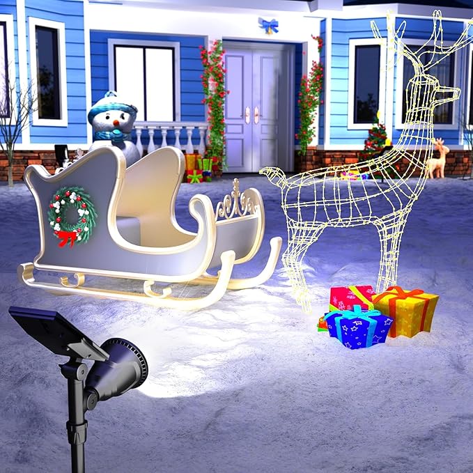 ROSHWEY Solar Spot Lights Outdoor - Image 8