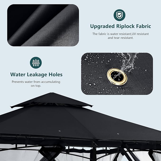 MASTERCANOPY Outdoor Garden Gazebo - Image 3