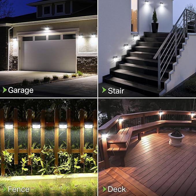 CLAONER Solar Lights Outdoor, Wireless Motion Sensor Lights, IP65 Waterproof - Image 2