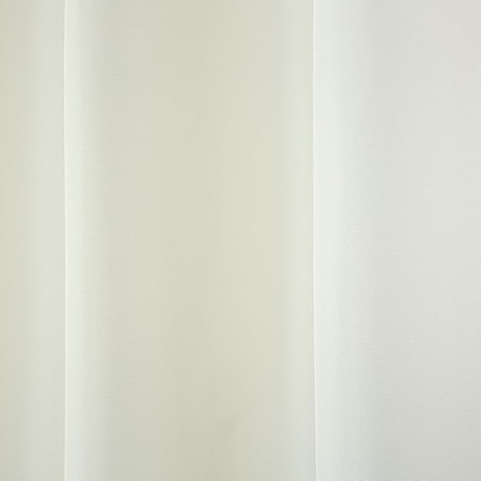 TOWN & COUNTRY BASICS Heavyweight Vanilla Grommet Curtain | Light Filtering | - Image 4