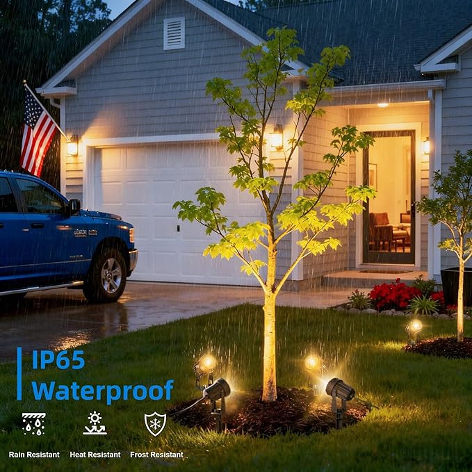 All-in-One Low Voltage Landscape Lighting, Dusk to Dawn Transformer Timer - Image 4