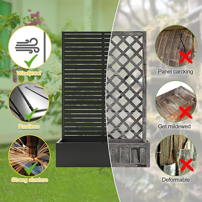 FENCY Metal Raised Garden Bed - Image 4