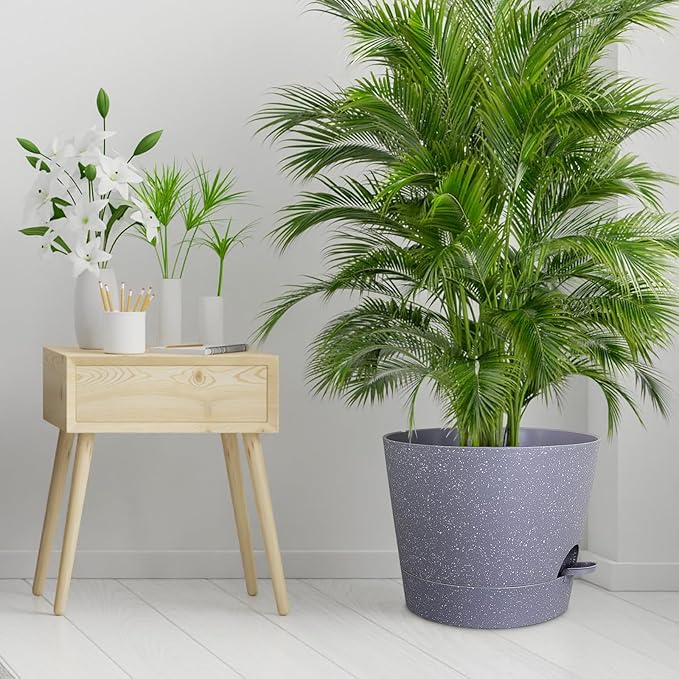 12 inch Large Self Watering Pots - Image 7