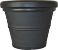 Tusco Products RR155BK Classic Rolled Rim Garden Planter by TuscoProducts
