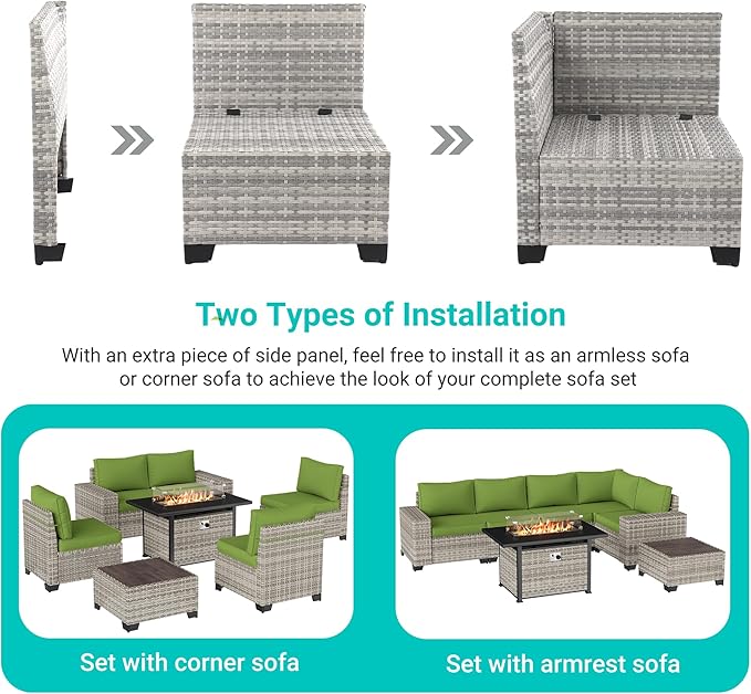 7-Piece Outdoor Patio Furniture Set - Image 2