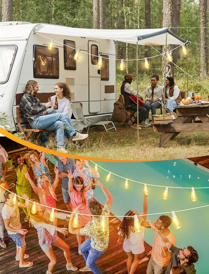25FT Outdoor String Lights, Patio Lights - Image 3