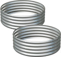2PCS 3x3x1FT Galvanized Raised Garden Bed Kit, Vegetable Boxes-Round Metal by Yortrek