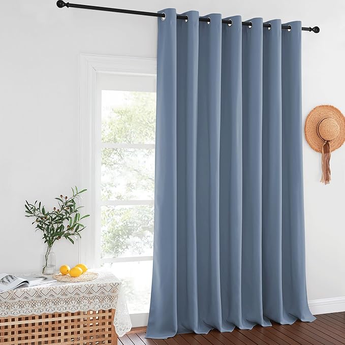 NICETOWN Privacy Room Divider Curtain Thermal Blackout Curtain by NICETOWN