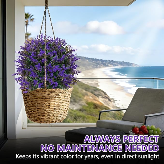 Artificial Lavender Topiary Ball - Image 7