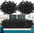 AGIRL 12 Bundles Black Artificial Flowers by AGIRL