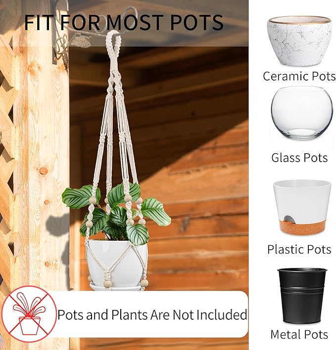 Macrame Plant Hanger - Image 3