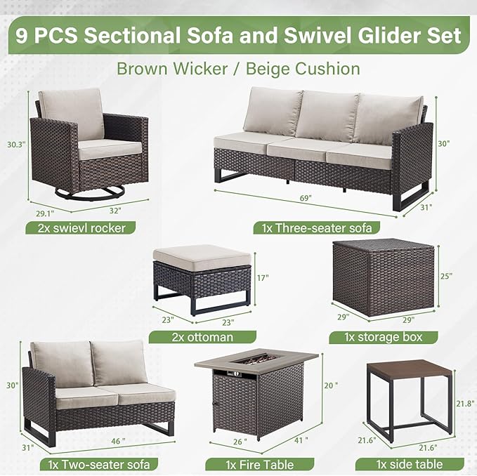 Belord Outdoor Sectional Sofa - Image 2