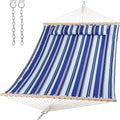 SUNCREAT Hammocks Quilted Fabric Hammock, Double Hammock by SUNCREAT
