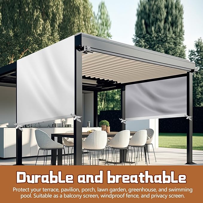 Universal Pergola Replacement Canopy Outdoor Canopy Shade Cover Waterproof - Image 5