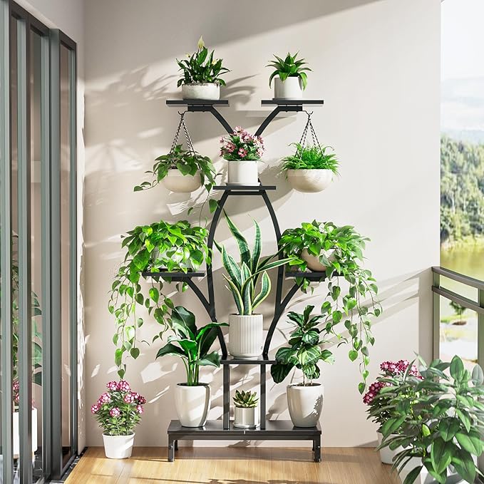 Plant Stand Indoor with Grow Lights - Image 8