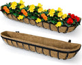 2 Pack 30 Inch Window Deck Railing Planter Boxes by BeapTcely