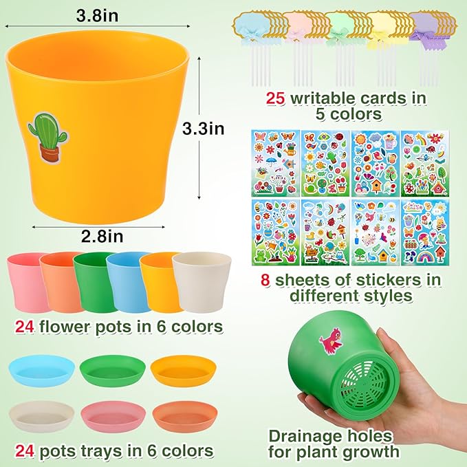 Durable Resin Garden Pot Craft Kit - Image 5