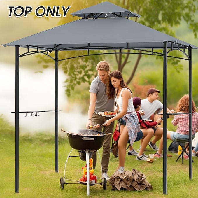MASTERCANOPY Grill Gazebo Replacement Canopy Top - Image 8