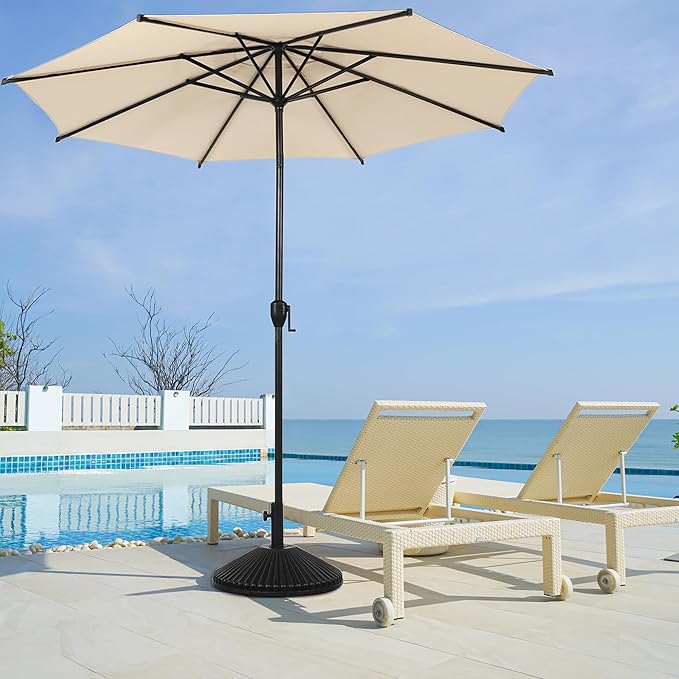 Abba Patio 11FT Lyon Outdoor Patio Umbrella Outdoor Table Umbrella - Image 5