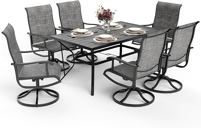 Pamapic 7-Piece Patio Dining Furniture Set by Pamapic