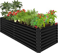 Best Choice Products 8x4x2ft Outdoor Metal Raised Garden Bed, Deep Root Planter by BestChoiceProducts