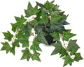 17.7" Artificial Plants Indoor Home Decor, Fake Potted Silk Plants by VillaComo