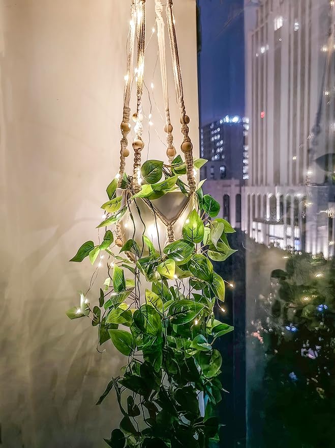 2 Packs Fake Hanging Plant - Image 2