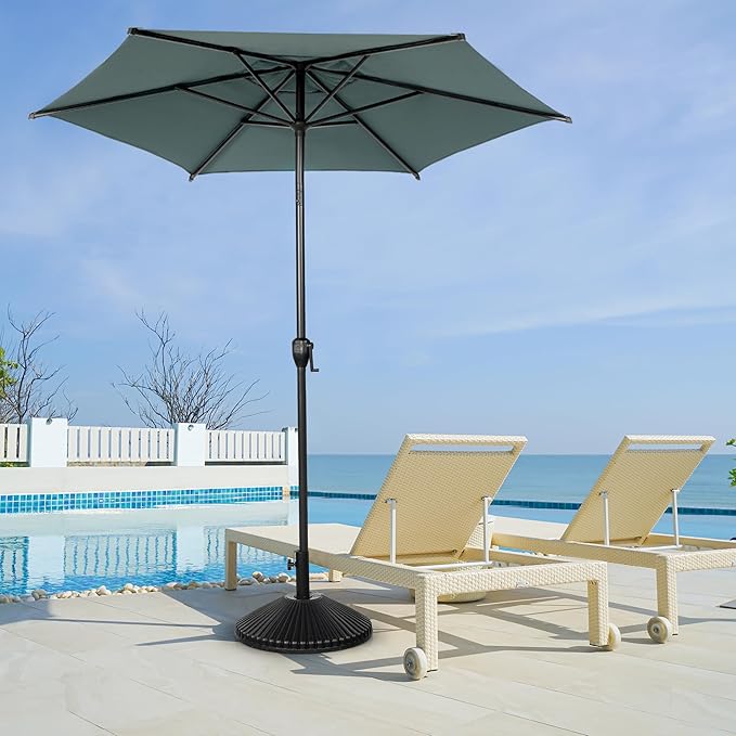 Abba Patio 7.5FT Lyon Outdoor Patio Umbrella Outdoor Table Umbrella - Image 5