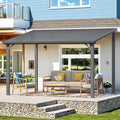 AECOJOY 12' x 8' Outdoor Hardtop Gazebo Pergola by AECOJOY