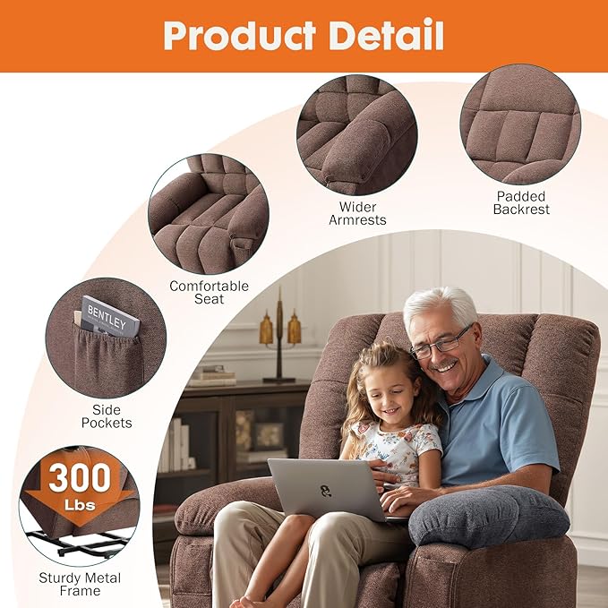Sweetcrispy Power Lift Recliner Chair - Image 3