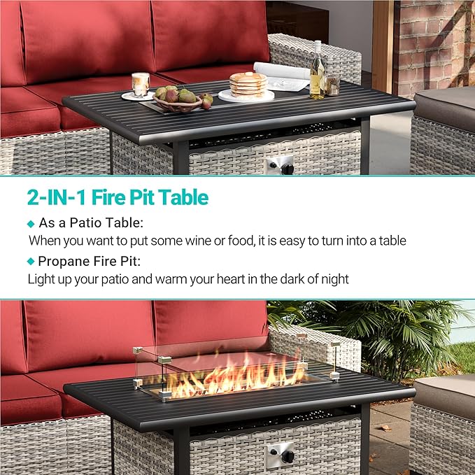 13-Piece Outdoor Patio Furniture Set - Image 8