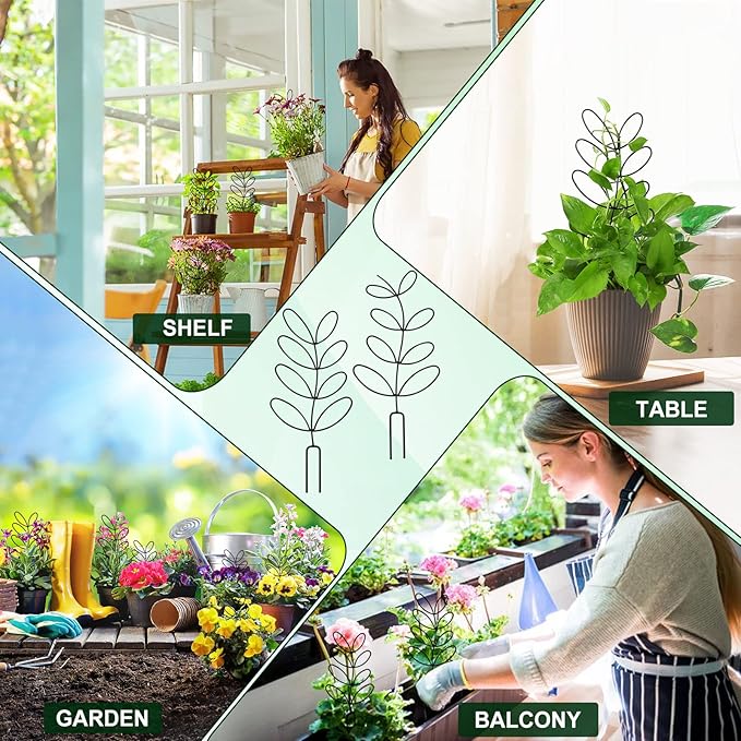 AUGSUN 2 Packs Indoor Plant Trellis Garden Trellis - Image 6
