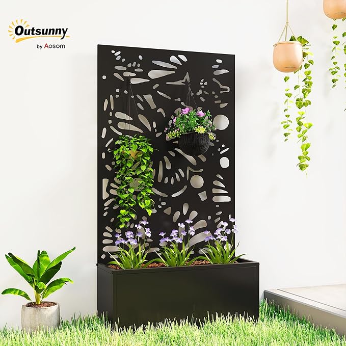 Outsunny Metal Raised Garden Bed - Image 2