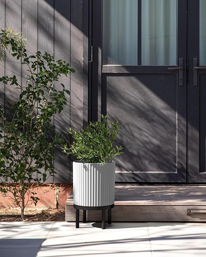 Veradek Demi Series Round Planter w/Stand - Image 6